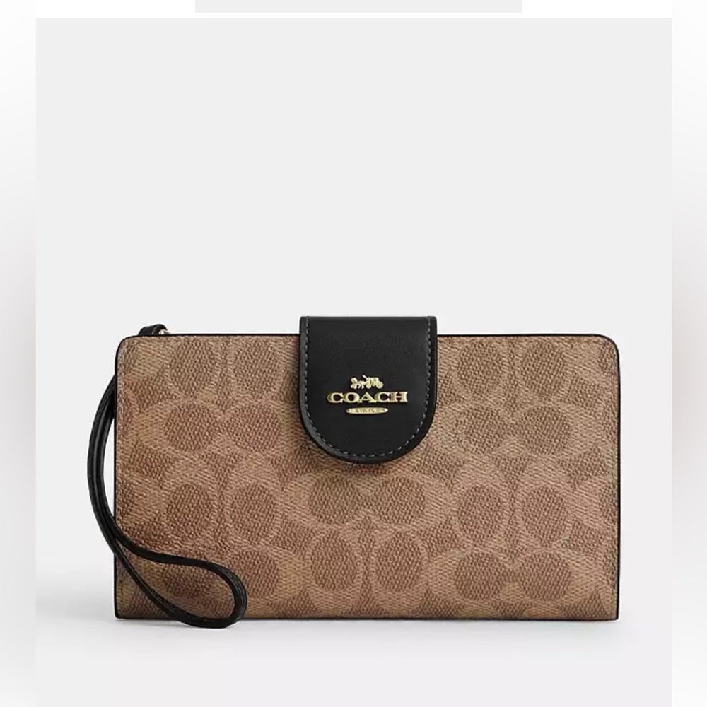 Coach phone wallet